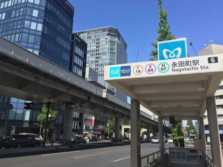 周辺環境　永田町駅(東京メトロ 半蔵門線) 徒歩9分。 660m