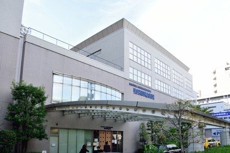 周辺環境　独立行政法人地域医療機能推進機構東京高輪病院 徒歩8分。 600m