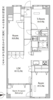 　【間取り図】ファミリーにオススメ広々3LDKのお部屋。全室採光の明るい室内。