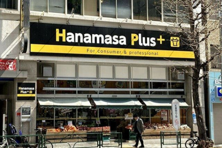 周辺環境　Hanamasa　Plus＋湯島店 徒歩8分。 620m