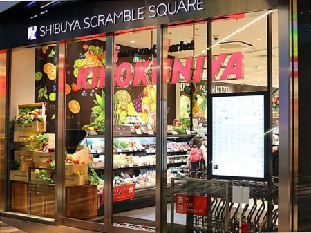 周辺環境　Gourmand　Market　KINOKUNIYA渋谷スクランブルスクエア店 徒歩6分。 440m